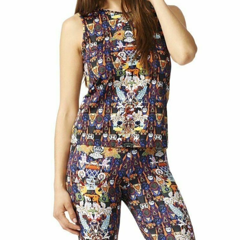 Adidas Women's Mary Katrantzou Boyfriend Tank Top AA7846